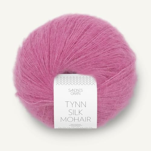 Sandnes Garn Tynn Silk Mohair ca. 212 m col. 4626 shocking pink 25 g