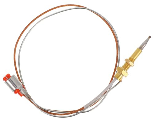 DOITOOL Zündsicherung Thermoelement Satz aus Keramik Kupfer und Abs mit Flammenausfall Schutz für Bbq Grill und Gasbrenner Grillteile