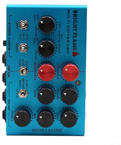 Dynamic Guitar Effect Pedal, Guitar Compressor Pedal Electric Guitar Effects Pedal for SUSTAIN With Multiple Input Output Options, For Effortless