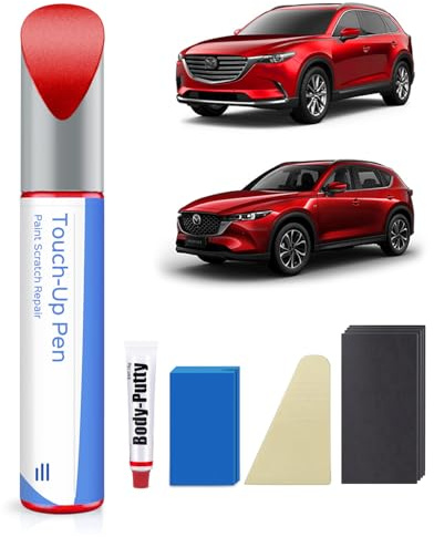Kit 46 V Soul Red Crystal Metallic Tricoat vernice per Mazda – Corrispondenza esatta per chip e graffi