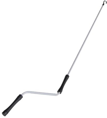 F Fityle Manico a Mano da Sole da Sole per Tende da Tenda da Sole 120 cm Strumento Facile da Usare Accessori per Telaio per manovella a Mano in Metallo per Il