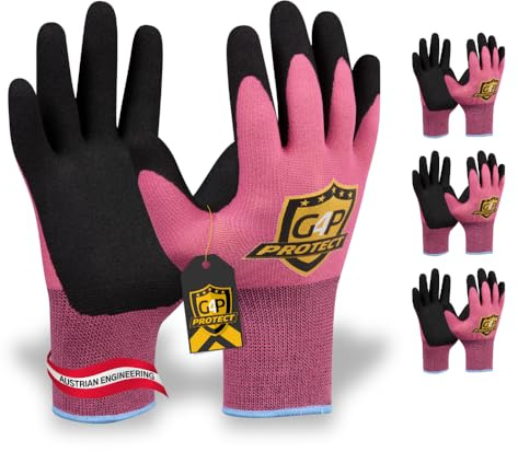 G4P Master Flex Touch Lady Arbeitshandschuhe, 3 Paar, Gr. 7/S, Touchscreen