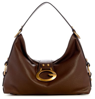 Guess CAMDEN SHOULDER BAG, COLOR NTC - NATURAL COGNAC NTC - NATURAL COGNAC One Size