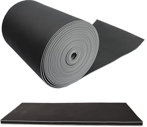 Glenmi Panneaux insonorisants - Couverture insonorisante | Panneaux insonorisants, Isolation Acoustique Ignifuge, Tapis en Mousse Acoustique for Studio d'enregistrement, Maison, Appartement(1 * 3m)