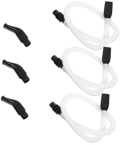 LRXIYODE 3 Satz Flexibler Melodica schläuche aus Kunststoff mit Mundstücken Leichtes Melodica zubehör für Anfänger Verbessert Klangqualität und Spielkomfort