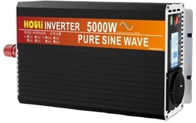 Transformateur Onduleur 24 V 220 V Wave Prise Européenne 6000 W 5000 W 4000 W 3000 W Transformateur 220 A Convertisseur USB(12V,5000W)