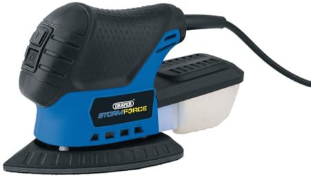 Draper 02063 Storm Force Tri-Palm Detail Sander + Accessories