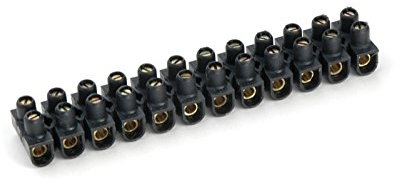 Electro-Terminal 88470266-10 x barettes de 12 dominos 4mm² - noir