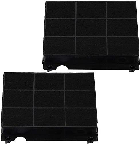 SPARES2GO Filtro de ventilación tipo 15 de carbono activo compatible con campana extractora AEG (paquete de 2)