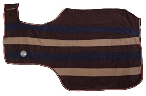 HKM Professional Pferdedecken 6990 Navy/Sand/Dunkelbraun 115