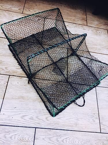 Nr.56,Plattfischreuse,Plattfischkorb, Krebsreuse 90cm x 60cm x 30cm, Krabbenreuse, Krebskorb, Krabbenkorb, Plattfischkorb,Faltreuse, Köderfischreuse, Reuse, Reusen, Krebsreusen, Krabbenreusen