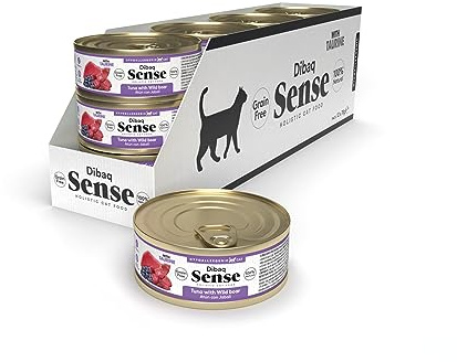 Dibaq Sense Grain Free Atún con Jabalí, 12 uds x 70 gr