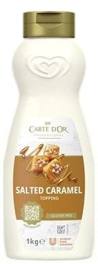 Sirope de caramelo salado CARTE D’OR – 1 kg | Topping Profesional para Postres, Helados y Cafetería