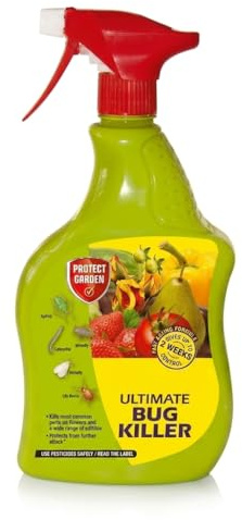Meta Panther® Povantoo Ultimate Bug Killer, Fast-Acting & Easy-To-Apply, Long-Lasting Protection, Aphids, Caterpillars, Whiteflies, Greenflies, Indoor And Outdoor Use, Pest Control, 1L