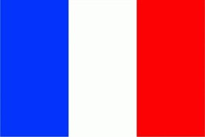 FRIP - XXL Frankreich Fahne Flagge Gr. 2,50x1,50m mit Ösen