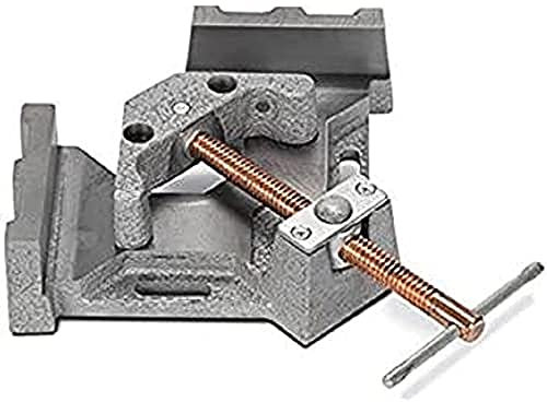 Schweißkraft Metallwinkelspanner MWS-2 121 (zum Ausrichten und Fixieren im 90° Winkel, Spannweite 125 mm, Grauguss) 1790101