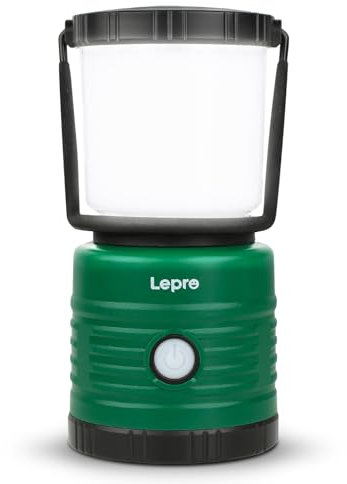 Lepro Lampada da Campeggio Impermeabile, Lanterna da Campeggio LED 1500 lumen, 4 Modalità di Illuminazione, Luce per Campeggio Esterno per Interruzioni di Corrente, Escursionismo, Emergenza, Pesca