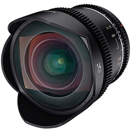 Samyang VDSLR 14mm T3.1 MK2 Manual Focus Cine Lens for Canon EF