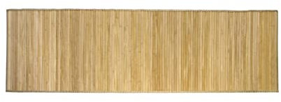 HERSIG - Alfombra de Bambu Natural | Alfombra Rectangular - 60 x 200 cm