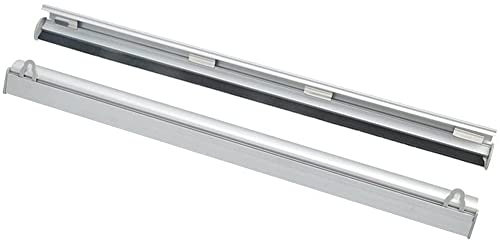 EVTSCAN Aluminum Alloy Poster Rails Poster Hanger Set with Two Hanging Axes for Exhibitions