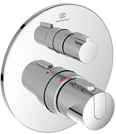 Ideal Standard - Ceratherm T100 Thermostatic Single Concealed Shower Mixer Tap Chrome