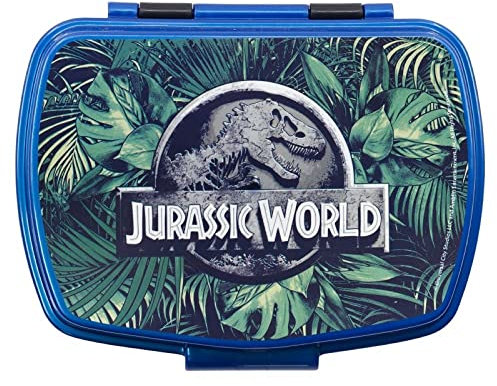 OM SUPPLIES Jurassic World Sandwich Lunch Snack Box Kids Children School (Jurassic)