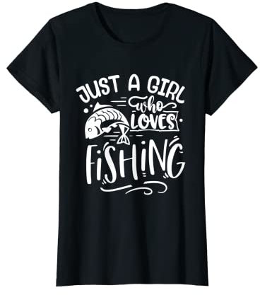 Damen Angelbekleidung, Frauen Angeln T-Shirt