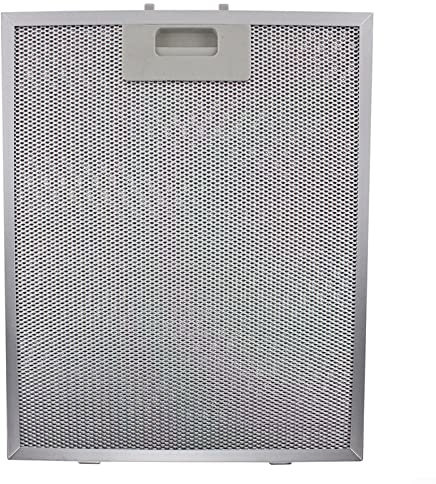 HpLive 1 filtro grasso metallico per cappe aspirante, filtro antigrasso in acciaio, 320 x 260 mm, filtro di ricambio per filtri di ricambio per cappe da cucina