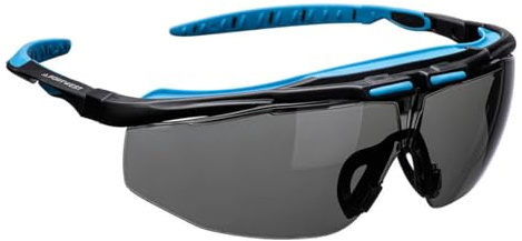 Portwest Pack of 12 Lunettes de Protection Peak KN Fumé - Protection EPI