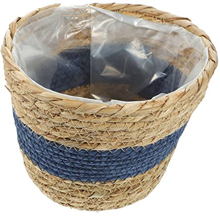 PHENOFICE Panier Rustique pour Fleurs Décoratives Corbeille De Rangement Polyvalente pour Plantes Et Objets Divers