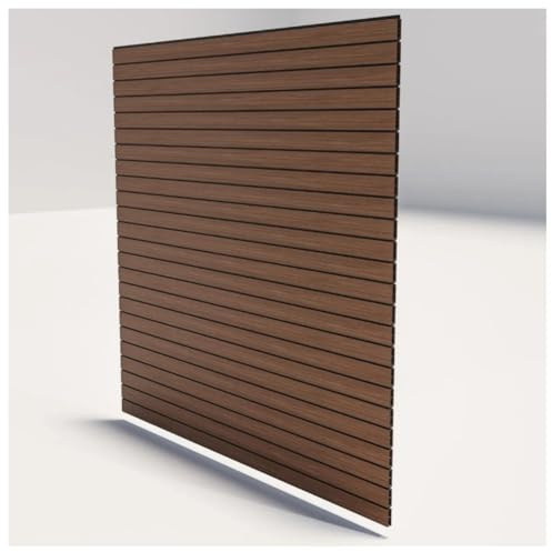 HORI Rhombus-Style WPC Sichtschutz - Stecksystem - Zaun - Garten - Gartenzaun - Lamellenzaun - Windschutz - Zaunelemente - 180 x 180 cm - Braun