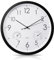 Horloge Murale, Horloge De Jardin, Horloges D'extérieur, Horloge Murale Étanche avec Thermomètre Hygromètre, 12 Pouces, Horloge Murale Vintage Étanche pour Terrasse, Piscine