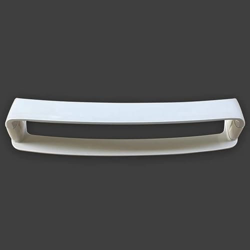 Auto Heckspoiler für BMW E36 Series 3 Coupe M3 GT Style 1990-2002, ABS Kofferraumspoiler Dachspoiler Spoilerlippe Spoiler Flügel Lippe Kratzfest Tuning Zubehör,B/White