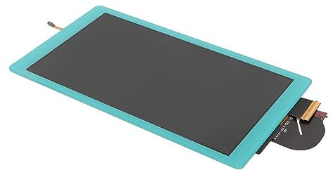 Taidda Écran LCD de Remplacement Lite, Kit de Panneau D'affichage de Haute qualité pour la Réparation de la Console, Matériau en Verre pour les Joueurs (BLUE)