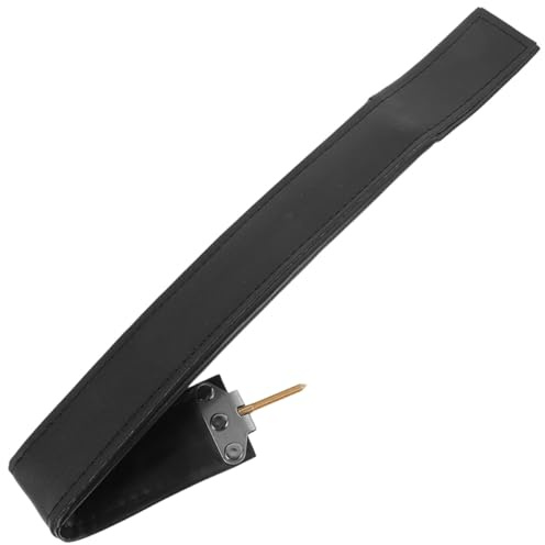 HAMPPLIES Correa de Acordeón para Zurdos 60-72 de Cuero Doble Capa Engrosado, Cinturón Ajustable y Accesorios para Acordeón en Escenario Musical