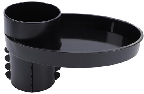 BRRNOO Expansor de Bandeja para Portavasos de Coche con Almohadilla de Silicona, Se Adapta a la Mayoría de Portavasos, Espacio de Almacenamiento Secundario para Coche, SUV, Minivan
