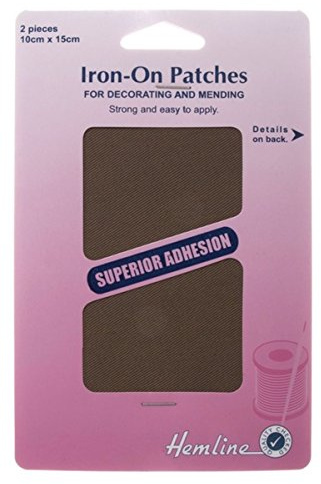 Patches Cotton Twill 10x15cm: Khaki