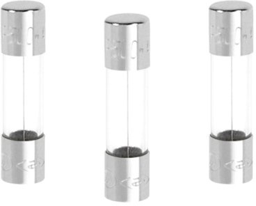 Debflex 715816 3 Sicherungen, Glas, 5 x 20, 0,5 A, 250 V