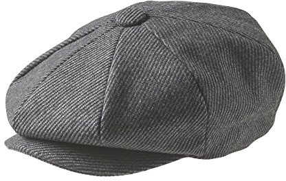 Peaky Blinders - Casquette style gavroche - 8 pièces - Casquette plate 100 % coton