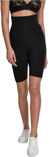 Urban Classics - Ladies High Waist Cycle Shorts, Pantaloncini Donna