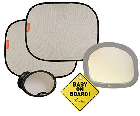 Dreambaby 5 in 1 Baby Safety Travel Car Kit Set - Complete Car Essential Value Pack - Model G2288BB