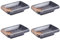 DOITOOL 4pcs Small Stylish Sauce Bowls Simply Household Ceramic Bowls Plates Home Hotel Supplies