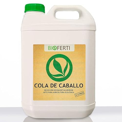 BIOFERTI COLA DE CABALLO. DECOCCIÓN DE EQUISETUM ARVENSE. APTO PARA AGRICULTURA ECOLÓGICA (5 Litros)