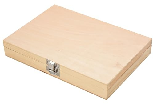 Wood Auger Bit Set, Durable Fast Cutting Drill Set for Woodworking Carpentry Carbon Steel 8 Piece 6mm to 20mm with Hex Shank 23cm Length and Wooden Case
