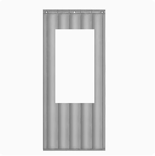 AYVADA Rideau d'isolation phonique 3 en 1, Couverture insonorisante, écran de Couverture de Porte d'hiver, Couverture Coupe-Vent, Rideaux d'hiver, séparateur de pièce, pour cloison de Chambre, salo