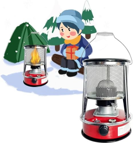RUTAVM Space Heaters Space Heater Efficient Kerosene Stove Burner Camping Stove Windproof Tank Heater Kerosene Heater Portable Camping Burner Gas Stove