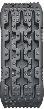 Offroad-Traktionsbretter, automatische Bergungsspuren, tragbare Reifen-Traktionsmatten, Reifenleiter, ideal, um Ihr Auto von Schnee, Eis, Schlamm und Sand zu befreien (Farbe: Schwarz-1 Stück, Größe:
