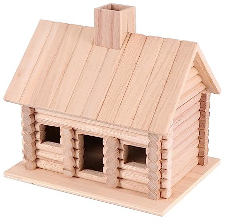 CIYODO Delicate Wooden Bird Nest for Outdoor Use Decoration Natural Pine Birdhouse for Birds Like Canaries and Sparrows Charming Home Adornment