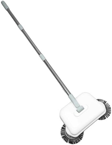 LIYJTK Hand Push Sweeper, Carpet Manual Floor Cleaner Sweeping Mopping Machine Roller Cleaning Home 2 in 1 Wet Dry Dual Use Mop Multi Purpose for Hard Floors Area Rug Flat Kitchen