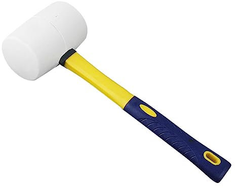 Hemobllo Renovation Tool Rubber Hammer Rubber Mallet for Flooring Installation Practical Hammer Weight for Tile and Laminate Work
